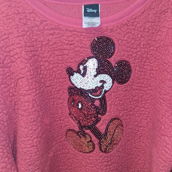 Mickey Mouse Winter Shirt, Juniors 11-13 - Picture 4 of 5